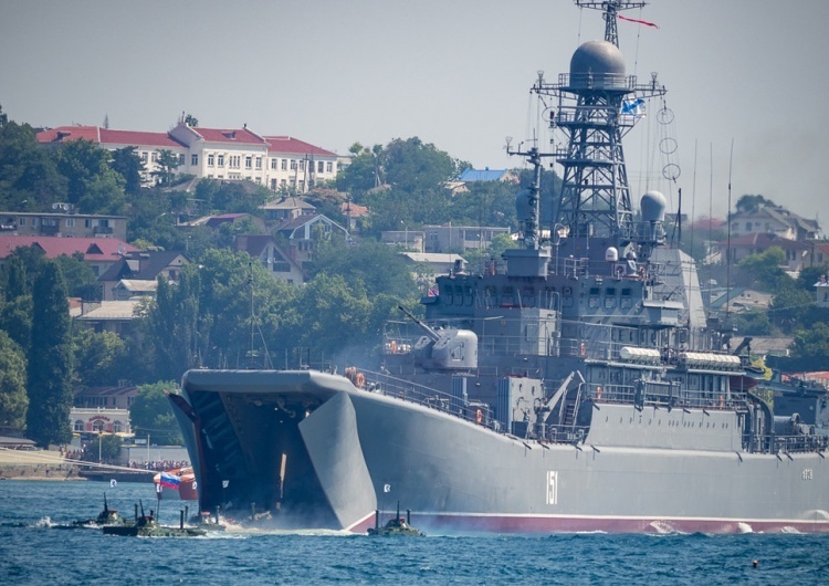 Rosyjska flota Brytyjski MON: Odwołano dowódcę Floty Czarnomorskiej admirała Wiktora Sokołowa