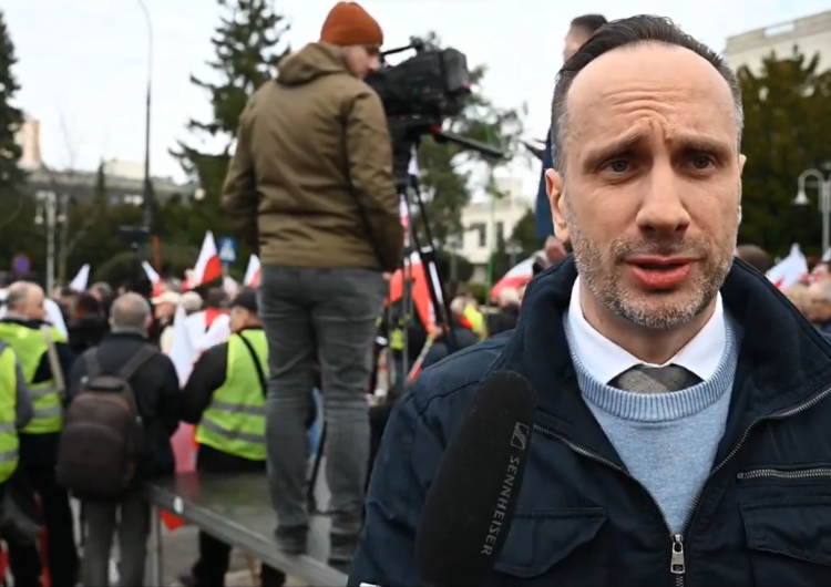 Kowalski na proteście rolników. Ma jedna radę dla rządzących