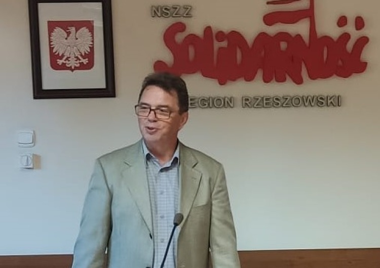 Marian Salwik Związkowcy spotkali się z prezydentem Rzeszowa