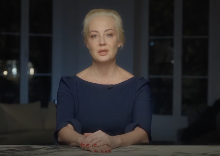 Julia Nawalna Julia Nawalna opublikowała nagranie [WIDEO]