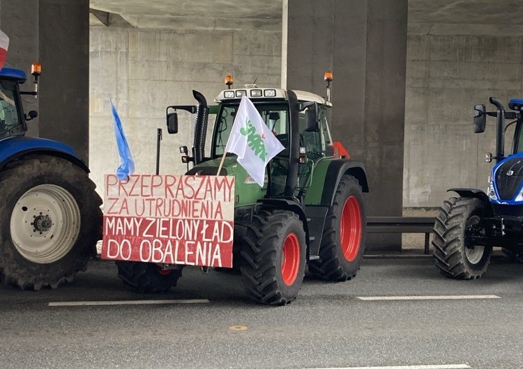  Przepraszamy za utrudnienia, mamy Zielony Ład do obalenia! NASZA FOTORELACJA z protestu rolników