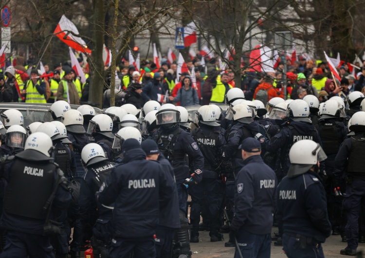 Protest rolników w Warszawie Protest rolników. Bezczelny wpis Kołodziejczaka