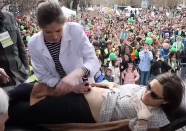  Wielka manifestacja pro-life w Madrycie [WIDEO]