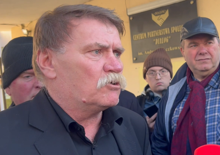 Andrzej Sobociński, rolnik z Żuław „To nie jest rolnik, to słup”. Atakował Piotra Dudę, wcześniej popierał Strajk Kobiet