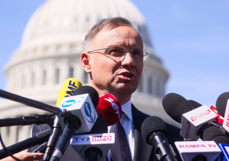 Andrzej Duda Andrzej Duda zabrał głos po spotkaniu z kongresmenami