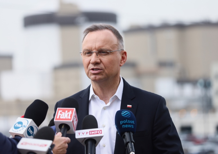 Prezydent Andrzej Duda Prezydent przybył do Brukseli. Spotka się z szefem NATO