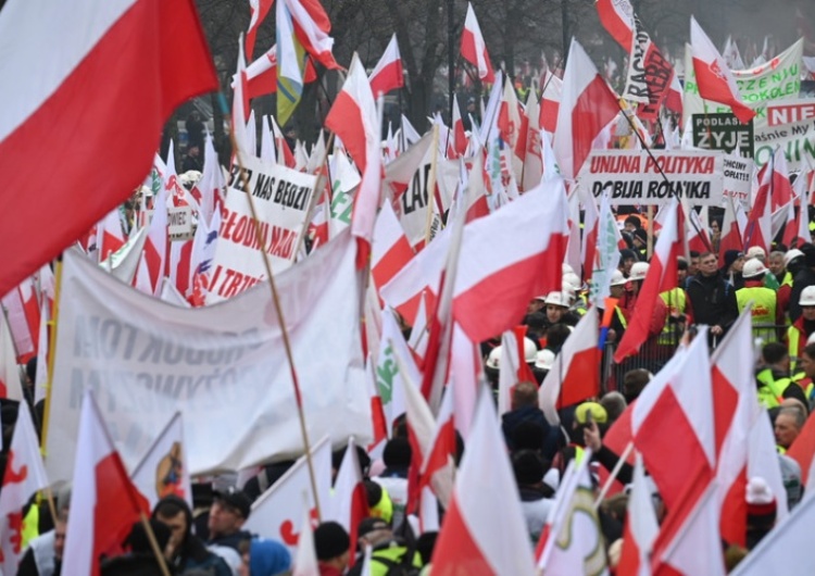 Protest rolników Redaktor naczelny „TS” Michał Ossowski: Referendum. Mamy prawo zdecydować w sprawie Zielonego Ładu