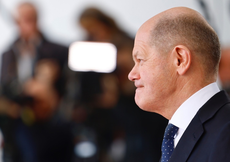 Olaf Scholz Niemcy mają być żandarmem europejskiego superpaństwa