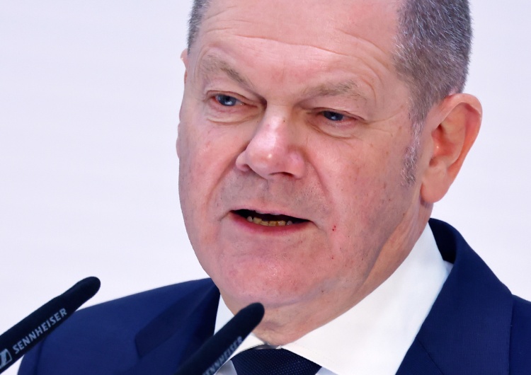 Kanclerz Niemiec Olaf Scholz Scholz stracił cierpliwość.