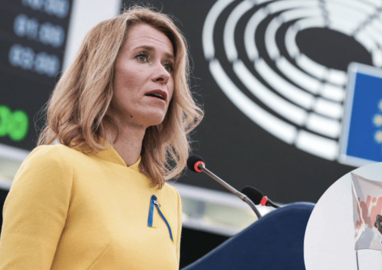 Kaja Kallas, premier Estonii Premier Estonii wezwała partnerów w Europie i NATO do zwiększenia wydatków na obronność