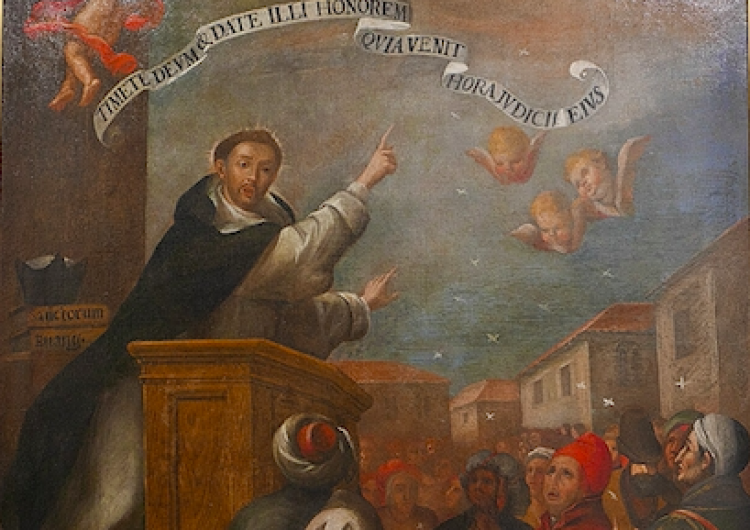 św. Wincenty Ferrer, Alonso Antonio Villamor (1661-1729), Muzeum w Salamance Kościół wspomina dziś św. Wincentego Ferreriusza, największego kaznodzieję schyłku średniowiecza