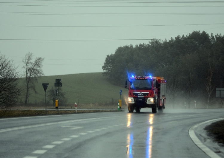 Straż Pożarna / zdjęcie poglądowe  Wyciek niebezpiecznej substancji. Dwie osoby w szpitalu