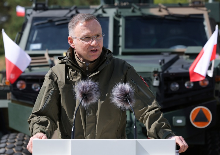 Andrzej Duda Prezydent Duda: Rozszerzenie Nuclear Sharing byłoby adekwatną odpowiedzią na działania prowadzone od lat przez Rosję