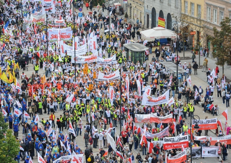 Demonstracja Solidarności - zdjęcie poglądowe Redaktor naczelny „TS