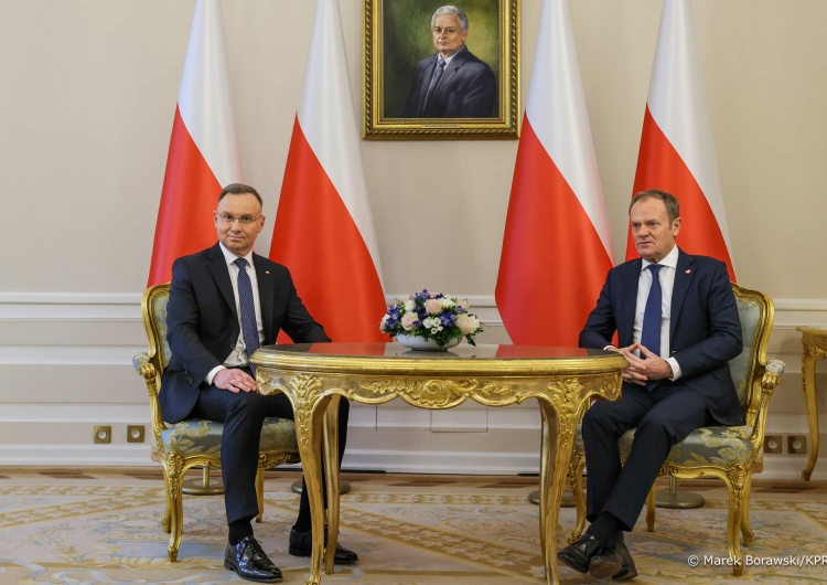 Andrzej Duda i Donald Tusk Andrzej Duda napisał do Donalda Tuska list