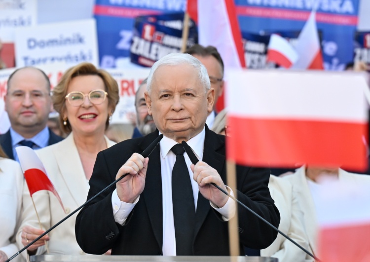 Jarosław Kaczyński Jarosław Kaczyński: Wybory do PE są o tym, byśmy pozostali państwem suwerennym i niepodległym