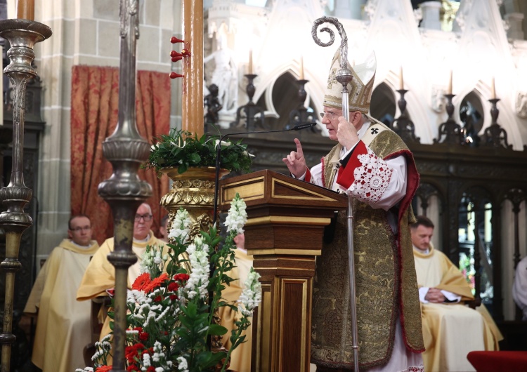 abp Marek Jędraszewski Abp Marek Jędraszewski na Wawelu: Polska nie może być prawdziwie wolna bez prawdy o swoich chrześcijańskich korzeniach