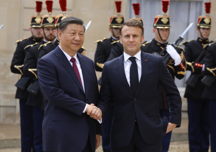 Xi Jinping i Emmanuel Macron Xi Jinping we Francji: Europa jest dla Chin priorytetem