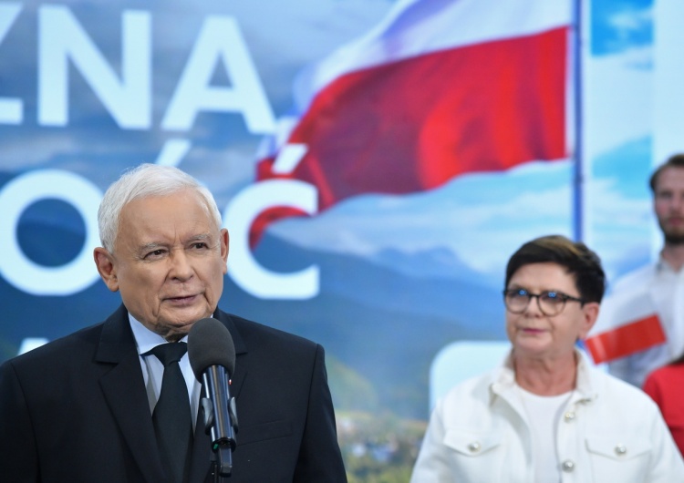 Beata Szydło i Jarosław Kaczyński Kaczyński i Szydło: Wybieramy się na demonstrację Solidarności przeciwko Zielonemu Ładowi