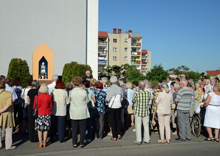 Nabożeństwo majowe - zdjęcie poglądowe Powrót nabożeństw majowych przy miejskich kapliczkach?