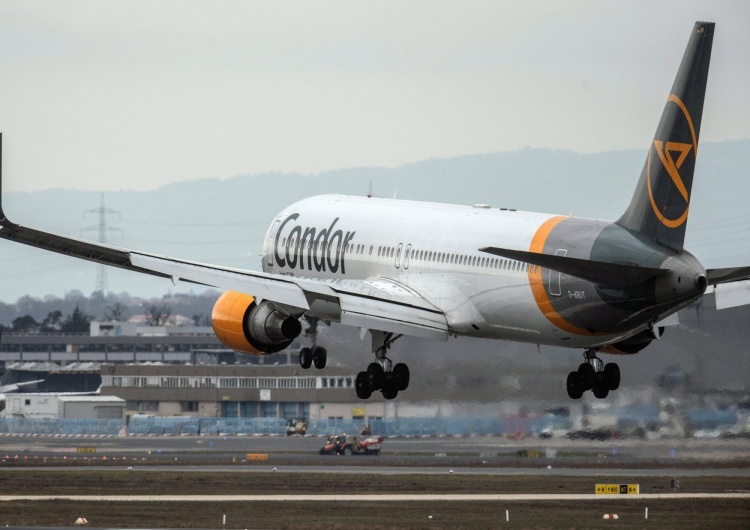 Linie lotnicze Condor Niemcy pomogły upadającym liniom lotniczym Condor. Jest decyzja sądu UE
