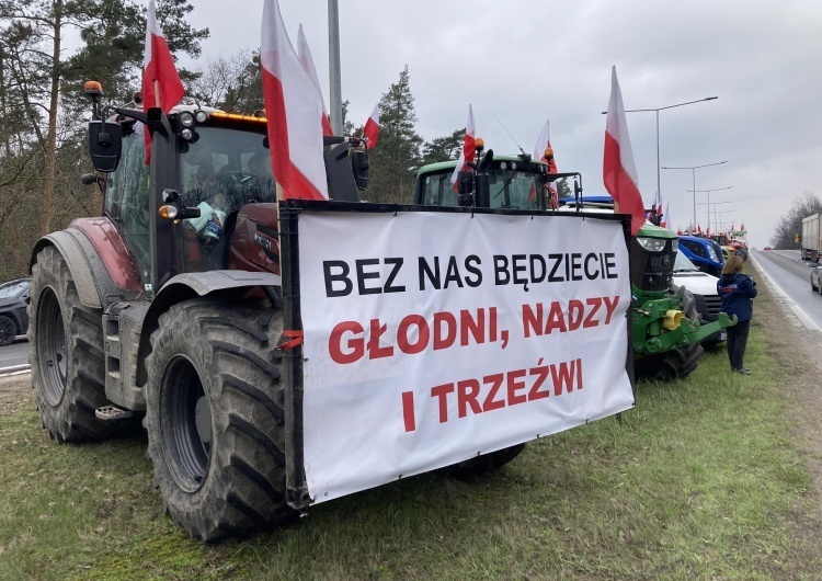 protest rolników / Chcesz być eko? Kupuj od polskiego rolnika