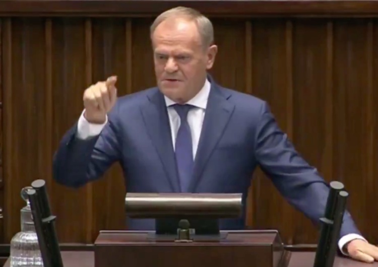 Donald Tusk Atak furii Tuska w Sejmie [WIDEO]