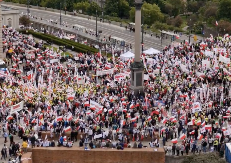 Wielka demonstracja Solidarności 