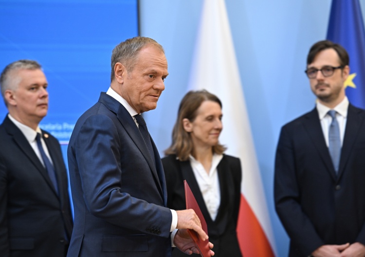 Premier Donald Tusk Premier Tusk uda się na granicę polsko-białoruską