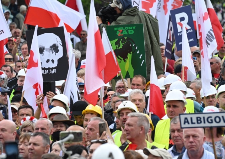 Wielka demonstracja Solidarności