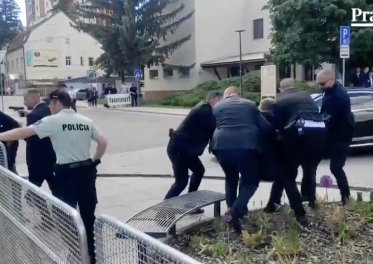 premier Słowacji postrzelony Premier Słowacji postrzelony. Jest nagranie [WIDEO]