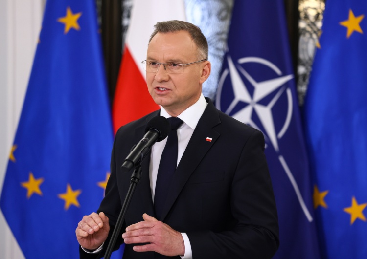 Andrzej Duda Andrzej Duda: Trwa odbudowa polskiej armii po poprzednich ośmiu latach rządu Tuska
