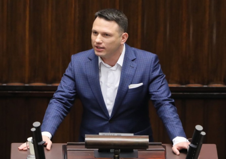 Sławomir Mentzen w Sejmie Sławomir Mentzen: Mamy najmniej czołgów od lat 40. XX wieku
