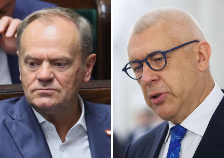 Donald Tusk i Roman Giertych Suwerenna Polska pozwie Tuska i Giertycha