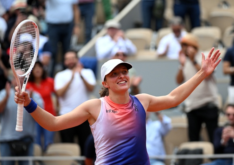 Iga Świątek Iga Świątek w finale turnieju Rolanda Garrosa!