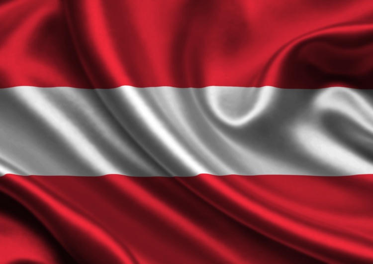 Flag Austrii Prawica triumfuje także w Austrii
