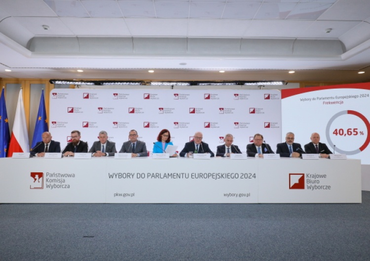Konferencja PKW Znamy oficjalne wyniki wyborów do Parlamentu Europejskiego