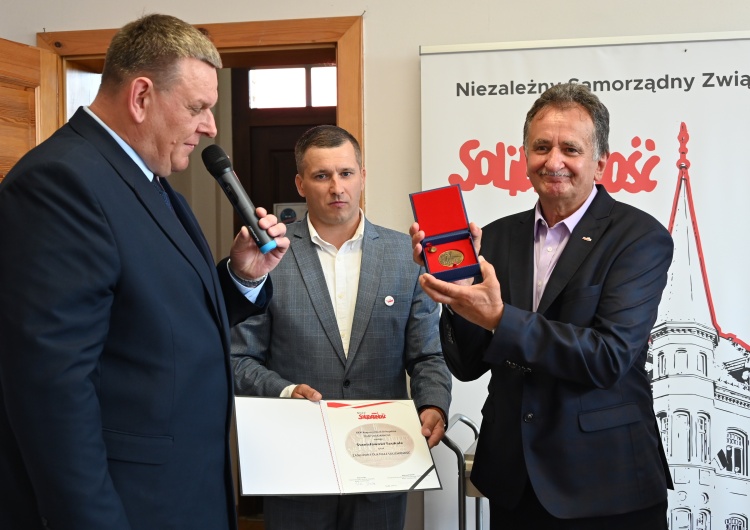 Stanisław Szukała uhonorowany tytułem Zasłużony dla NSZZ „Solidarność”