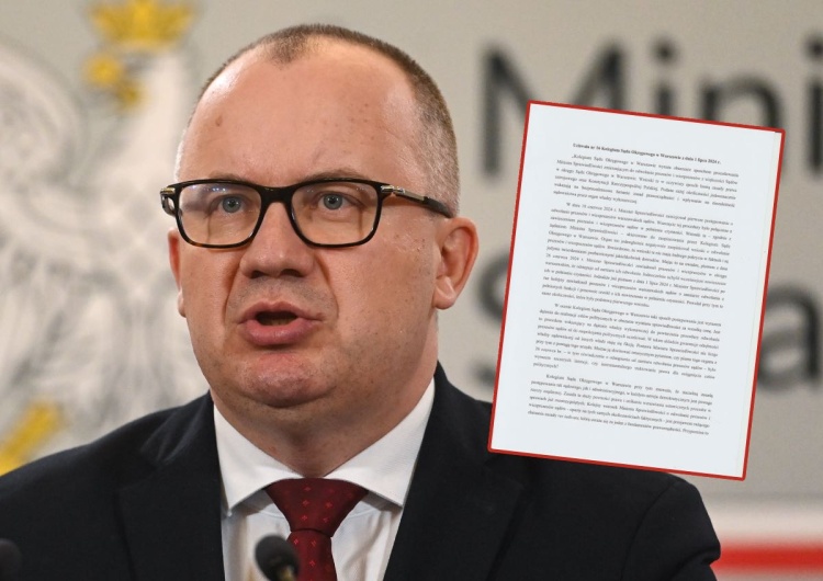 Adam Bodnar Kolegium Sądu Okręgowego w Warszawie uderza w Bodnara. Mamy dokument