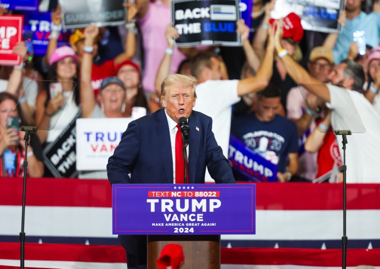 Donald Trump Donald Trump mocno o Secret Service