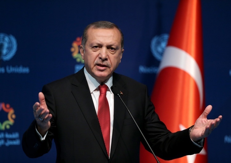 Prezydent Turcji Recep Tayyip Erdogan Prezydent Turcji: Haniebna scena w Paryżu obraziła nie tylko świat chrześcijański, ale również nasz