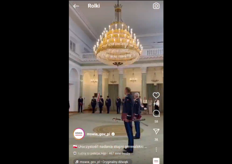 zrzut ekranu „Ni**as in Paris”: rządowe media społecznościowe użyły wulgarnego utworu do promocji wideo z uroczystości