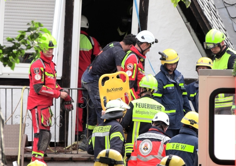 akcja ratunkowa Tragedia w Niemczech: spod gruzów wydobyto kolejne ciało