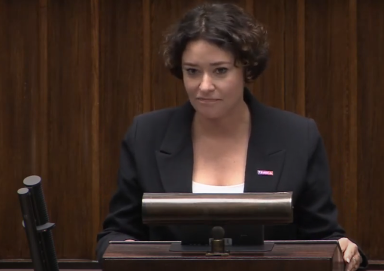 Poseł Lewicy Anna Maria Żukowska Żukowska: