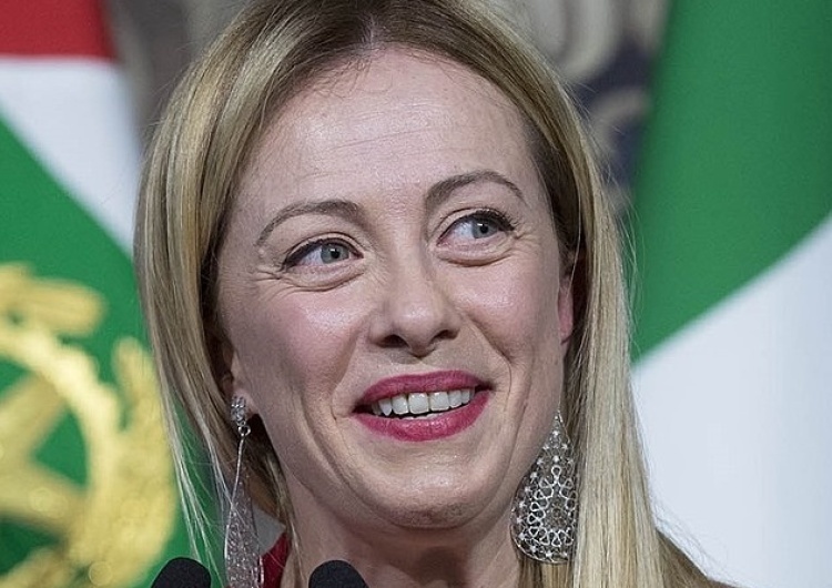 Giorgia Meloni Premier Włoch gratuluje Trumpowi: