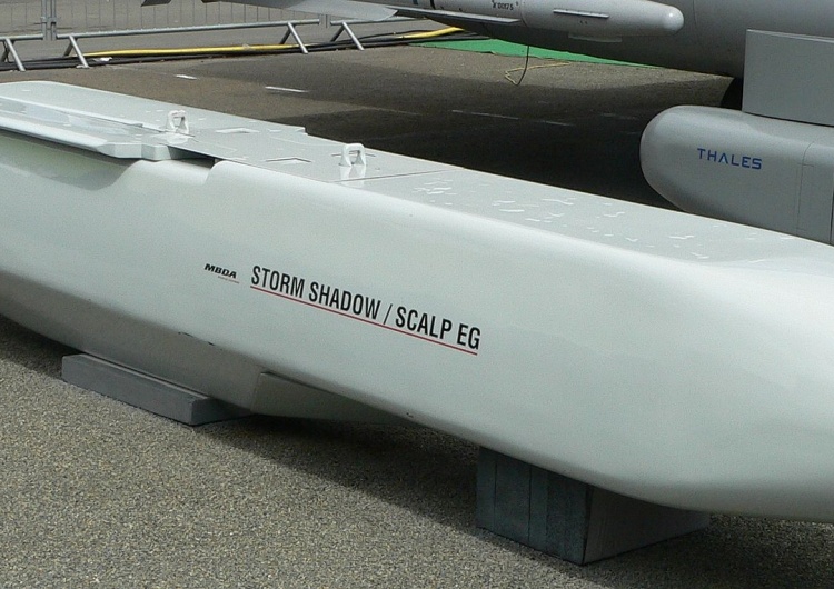 Pocisk Storm Shadow Francja i Wielka Brytania nie potwierdziły zgody dla Ukrainy.