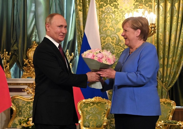 Angela Merkel i Władimir Putin podczas spotkania na Kremlu 20 sierpnia 2021 r. Zaskakujące wyznanie Merkel: znałam dobrze intencje Putina i chroniłam Ukrainę przed inwazją