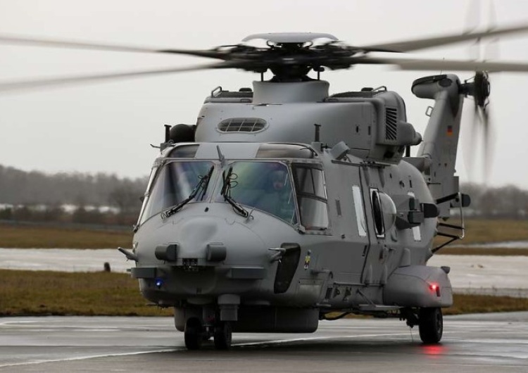 NH90NFH Sea Lion Niemcy ukrywają ostrzał śmigłowca Bundeswehry przez Rosjan, bo boją się konfrontacji?