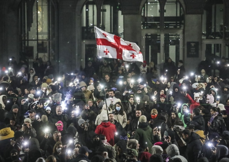 Protesty w Gruzji 