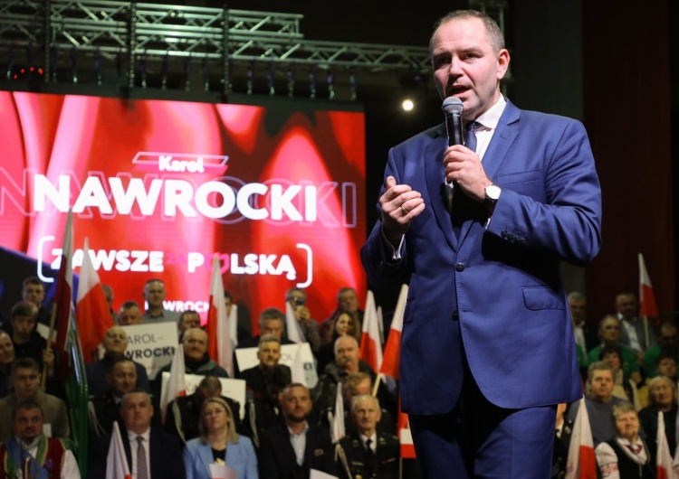 Karol Nawrocki Karol Nawrocki chce jednostronnego wypowiedzenia przez Polskę paktu migracyjnego